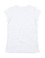 Dames T-shirt Biologisch Roll Sleeve Mantis M81 White